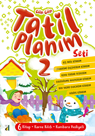 2. Sınıf Gün Gün Tatil Planım Seti | benlikitap.com