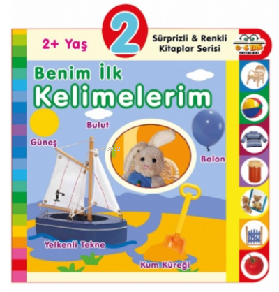 2+ Yaş Benim İlk Kelimelerim | benlikitap.com