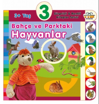 3+ Yaş Bahçe ve Parktaki Hayvanlar | benlikitap.com