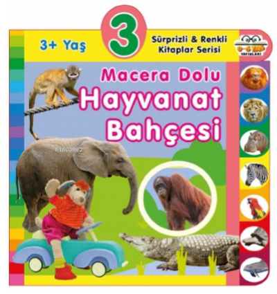 3+ Yaş – Macera Dolu Hayvanat Bahçesi | benlikitap.com