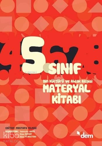 5. Sınıf Din Kültürü ve Ahlâk Bilgisi Materyal Kitabı | benlikitap.com