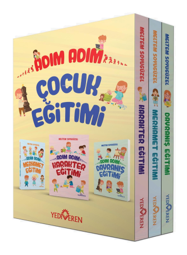 Adım Adım Çocuk Eğitimi Kutulu Set | benlikitap.com