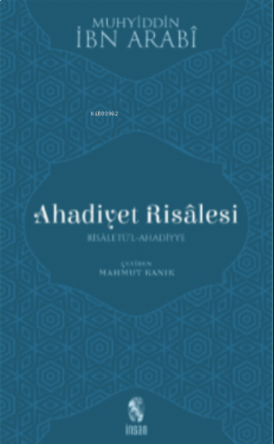 Ahadiyet Risalesi | benlikitap.com