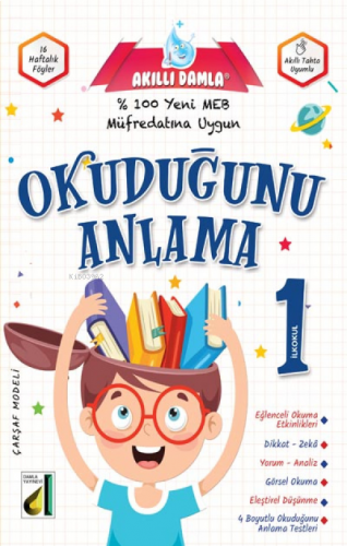 Akıllı Damla Okuduğunu Anlama - 1 | benlikitap.com