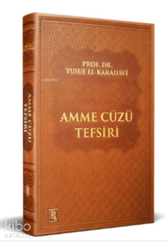 Amme Cüzü Tefsiri | benlikitap.com