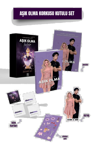 Aşık Olma Korkusu Kutulu Set | benlikitap.com