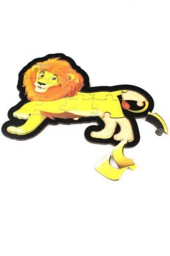 Aslan Puzzle - Ahşap | benlikitap.com