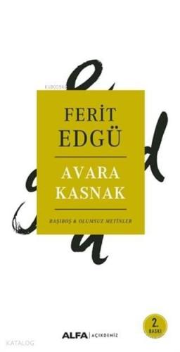 Avara Kasnak | benlikitap.com