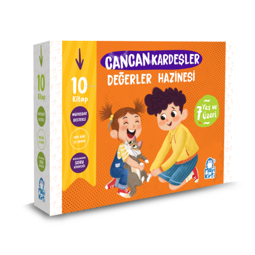 Cancan Kardeşler Değerler Hazinesi - 2. Sınıf Hikaye Seti (10 Kitap) |