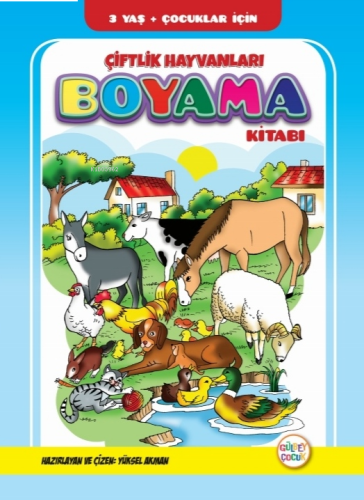 Çiftlik Hayvanları Boyama Kitabı | benlikitap.com