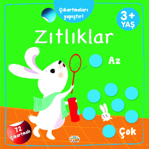 Çıkartmaları Yapıştır-Zıtlıklar (Az-Çok) | benlikitap.com