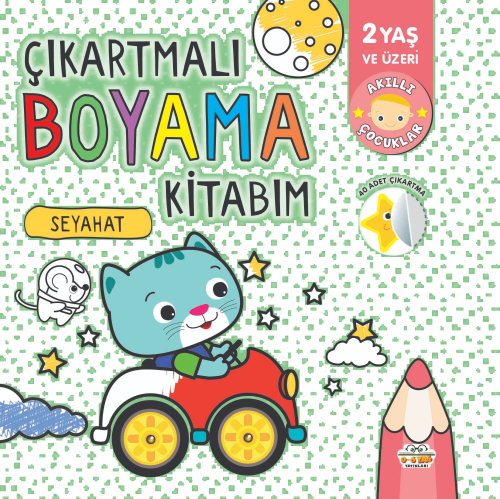 Çıkartmalı Boyama Kitabım- Seyahat | benlikitap.com