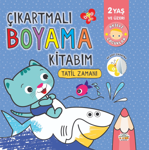 Çıkartmalı Boyama Kitabım- Tatil Zamanı | benlikitap.com