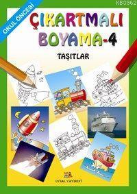 Çıkartmalı Boyama -Taşıtlar | benlikitap.com