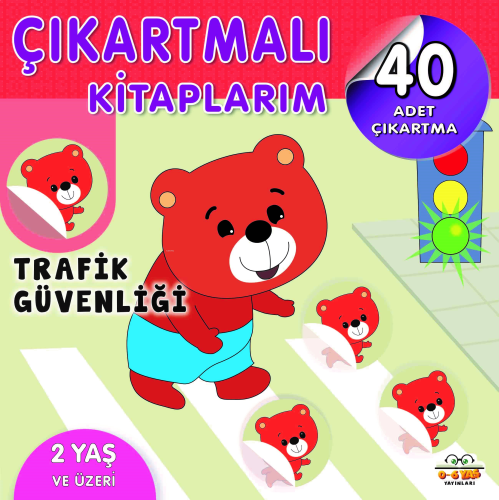 Çıkartmalı Kitaplarım-Trafik Güvenliği | benlikitap.com