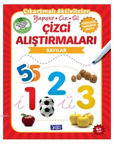 Çizgi Alıştırmaları - Sayılar | benlikitap.com