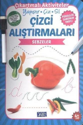 Çizgi Alıştırmaları - Sebzeler | benlikitap.com