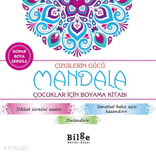 Çizgilerin Gücü - Mandala;Çocuklar İçin Boyama Kitabı | benlikitap.com