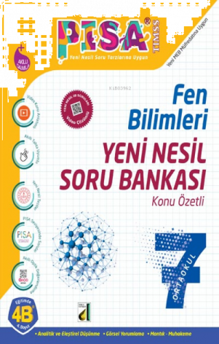 Damla Eğitim Pisa Yeni Nesil Fen Bilimleri Soru Bankası - 7 | benlikit