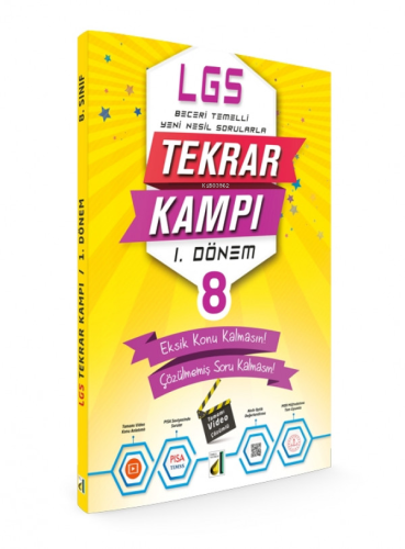 Damla LGS Tekrar Kampı 1. Dönem Yeni Nesil Sorular | benlikitap.com