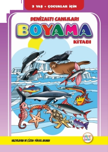 Denizaltı Canlıları Boyama Kitabı | benlikitap.com