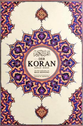 Der Koran Kur'ân-ı Kerîm ve Almanca Meali (süper mega boy, şamua kâğıt