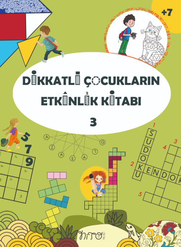 Dikkatli Çocukların Etkinlik Kitabı 3 | benlikitap.com