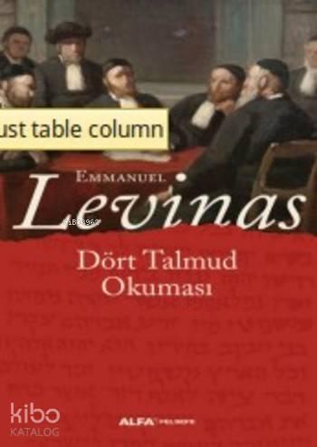 Dört Talmud Okuması | benlikitap.com