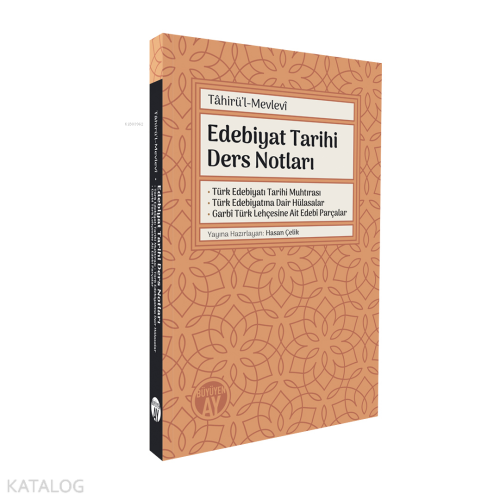 Edebiyat Tarihi Ders Notları;Türk Edebiyatı Tarihi Muhtırası - Türk Ed