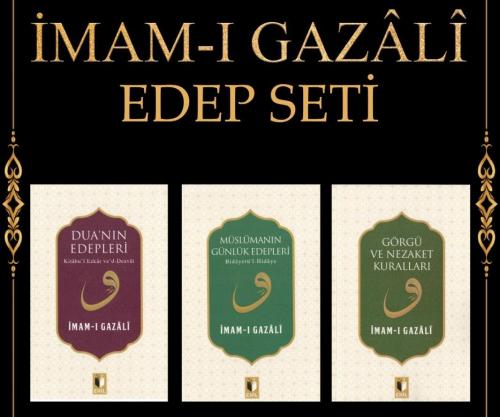 İmam Gazali Edeb Seti 3 Kitap | benlikitap.com