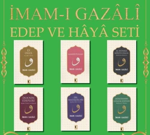 İmam Gazali Edep ve Haya Seti 6 Kitap | benlikitap.com