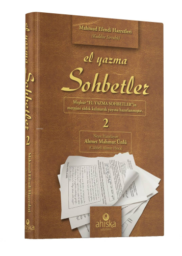 El Yazma Sohbetler 2. Cilt - Takriz Cübbeli Ahmet Hoca | benlikitap.co