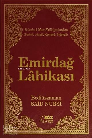 Emirdağ Lahikası Büyük Boy | benlikitap.com