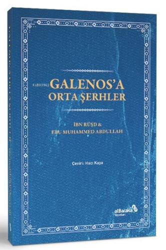 Galenos'a Orta Şerhler | benlikitap.com