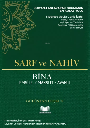 Geniş İzahlı Sarf ve Nahiv Bina | benlikitap.com