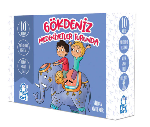 Gökdeniz Medeniyetler Turunda - 3. Sınıf Hikaye Seti (10 Kitap) | benl