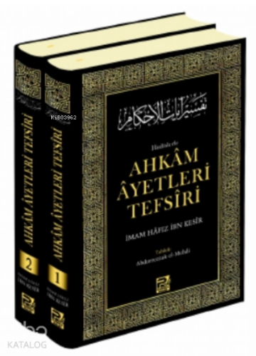 Ahkam Ayetleri Tefsiri 2 Cilt Takım | benlikitap.com