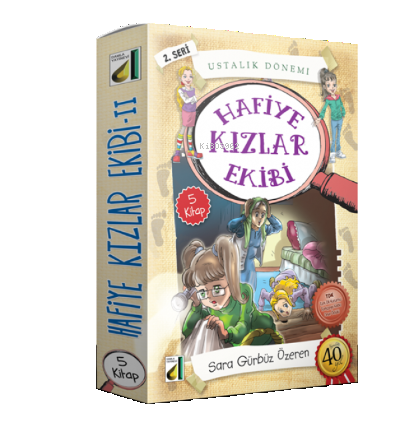 Hafiye Kızlar Ekibi 2. Seri - Ustalık Dönemi (5 Kitap Takım) | benliki