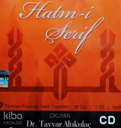 Hatmi Şerif Mp3 Cd | benlikitap.com