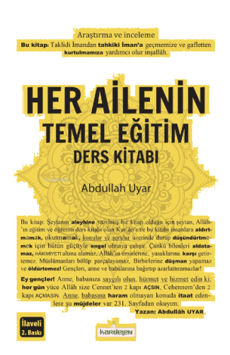 Her Ailenin Temel Eğitim Ders Kitabı | benlikitap.com