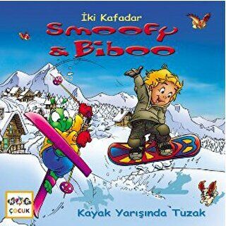 İki Kafadar Smoofy ve Biboo: Kayak Yarışında Tuzak | benlikitap.com