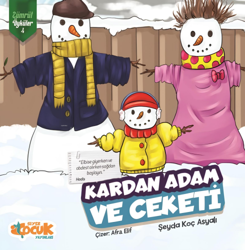 Kardan Adam ve Ceketi Zümrüt Öyküler 4 | benlikitap.com