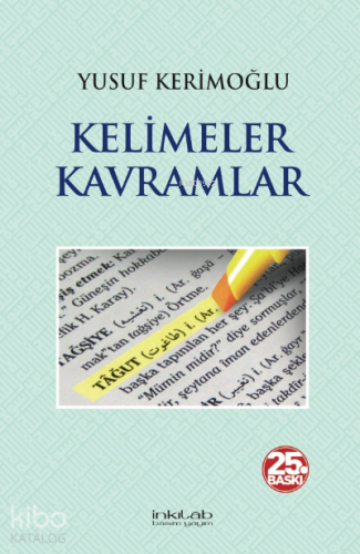 Kelimeler Kavramlar (Ciltli) | benlikitap.com