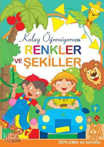 Kolay Öğreniyorum Renkler ve Şekiller | benlikitap.com