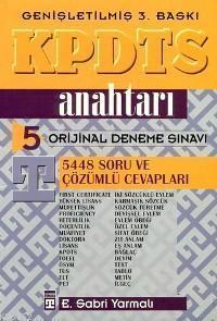 Kpdts Anahtarları | benlikitap.com