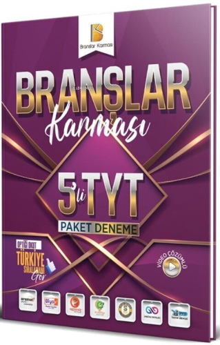 Krallar Karması TYT Branşlar Karması 5 li Paket Deneme | benlikitap.co