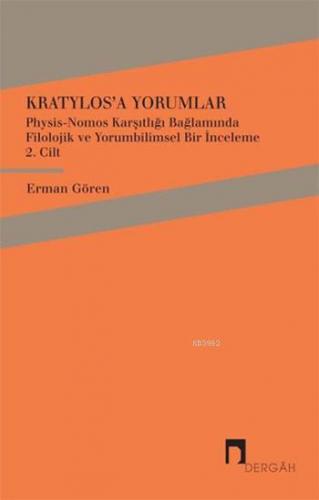 Kratylos'a Yorumlar 2. Cilt | benlikitap.com