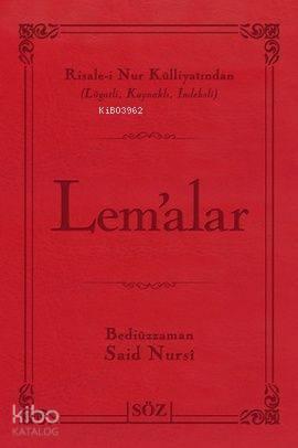 Lem'alar (Çanta Boy); Risale-i Nur Külliyatından Lügatlı, Kaynaklı, İn