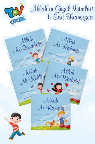 Les Beaux Noms d'Allah ;(Allah’ın Güzel İsimleri 1 Set 5 Kitap) | benl