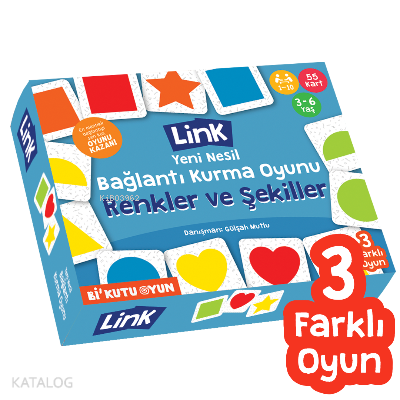 Link - Renkler Şekiller Bağlantı Kurma Oyunu | benlikitap.com